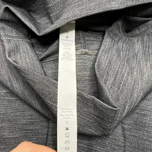 Lululemon Wunder Under High-Rise Tight 28" *Brushed Full-On Luxtreme size 2 NWOT - Picture 3 of 7